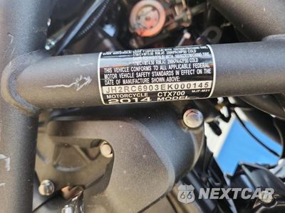 Zdjęcie 9 z 9 samochodu: 2014 HONDA CTX700 VIN:JH2RC6903EK000145 - miniatura