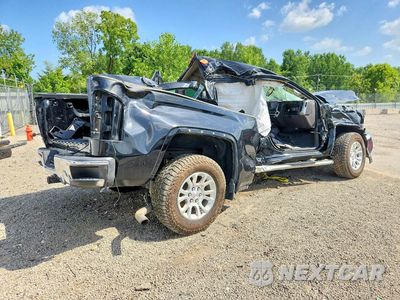 Trzecie zdjęcie samochodu z tyłu: 2017 GMC SIERRA K1500 SLE VIN:1GTV2MEC9HZ170830 - miniatura