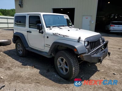 Czwarte zdjęcie samochodu z boku: 2015 JEEP WRANGLER SPORT VIN:1C4AJWAGXFL529916 - miniatura