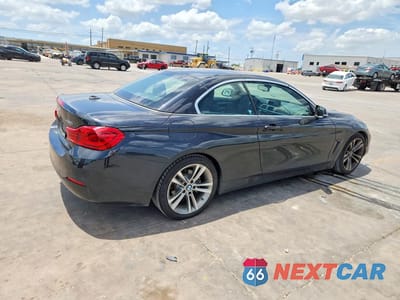 Trzecie zdjęcie samochodu z tyłu: 2018 BMW 430I VIN:WBA4Z1C57JEC58637 - miniatura