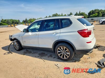 Drugie zdjęcie samochodu z przodu: 2017 BMW X3 XDRIVE28I VIN:5UXWX9C32H0W72412 - miniatura