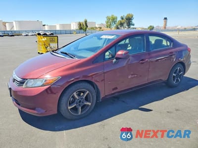 2012 HONDA CIVIC LX 19XFB2F5XCE364862 - główne zdjęcie licytacji z USA - miniatura