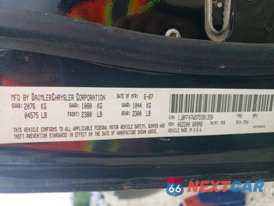 Zdjęcie 12 z 12 samochodu: 2007 JEEP COMPASS VIN:1J8FF47W57D391359 - miniatura