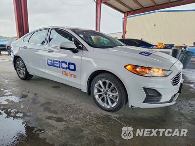 Czwarte zdjęcie samochodu z boku: 2020 FORD FUSION SE VIN:3FA6P0LU6LR240023 - miniatura