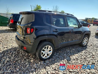 Trzecie zdjęcie samochodu z tyłu: 2018 JEEP RENEGADE LATITUDE VIN:ZACCJBBB0JPH74412 - miniatura