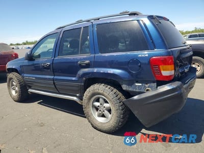 Drugie zdjęcie samochodu z przodu: 2000 JEEP GRAND CHEROKEE LAREDO VIN:1J4GW48S1YC195685 - miniatura