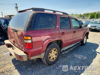 Trzecie zdjęcie samochodu z tyłu: 2005 CHEVROLET TAHOE K1500 VIN:1GNEK13T25R191071 - miniatura