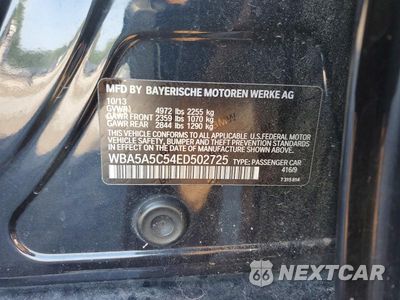 Zdjęcie 12 z 12 samochodu: 2014 BMW 528 I VIN:WBA5A5C54ED502725 - miniatura