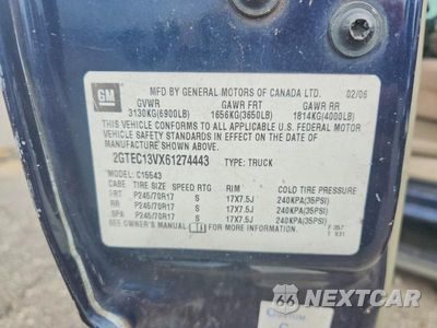 Zdjęcie 12 z 12 samochodu: 2006 GMC NEW SIERRA C1500 VIN:2GTEC13VX61274443 - miniatura