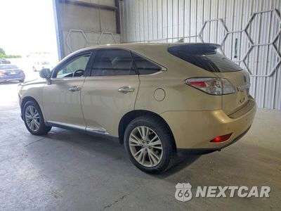 Drugie zdjęcie samochodu z przodu: 2011 LEXUS RX 450H VIN:JTJZB1BA2B2404385 - miniatura
