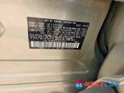 Zdjęcie 13 z 13 samochodu: 2019 SUBARU ASCENT LIMITED VIN:4S4WMAPD1K3429951 - miniatura