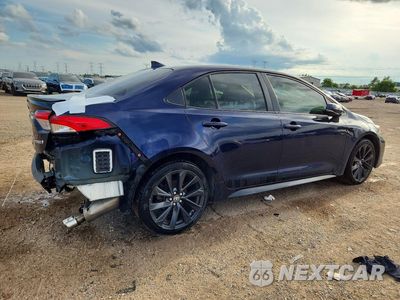 Trzecie zdjęcie samochodu z tyłu: 2024 TOYOTA COROLLA HYBRID SE VIN:JTDBCMFE4RJ022486 - miniatura