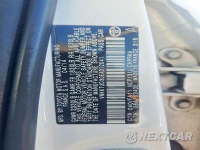 Zdjęcie 12 z 12 samochodu: 2014 TOYOTA YARIS 5-DOOR LE FLEET VIN:VNKKTUD30EA012041 - miniatura