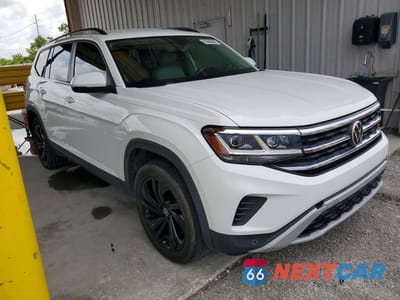 Czwarte zdjęcie samochodu z boku: 2022 VOLKSWAGEN ATLAS SE VIN:1V2WR2CA8NC509452 - miniatura