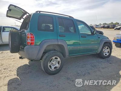 Trzecie zdjęcie samochodu z tyłu: 2003 JEEP LIBERTY SPORT VIN:1J8GL48K13W720338 - miniatura