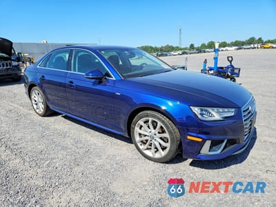 Czwarte zdjęcie samochodu z boku: 2019 AUDI A4 PREMIUM VIN:WAUDNAF42KA118371 - miniatura