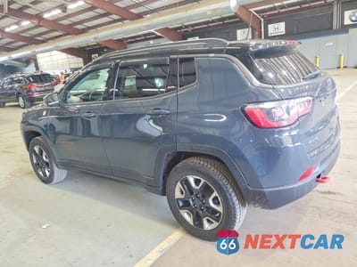 Drugie zdjęcie samochodu z przodu: 2017 JEEP COMPASS TRAILHAWK VIN:3C4NJDDB0HT630721 - miniatura