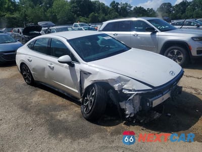 Czwarte zdjęcie samochodu z boku: 2025 HYUNDAI SONATA SEL VIN:KMHL64JA3SA468050 - miniatura