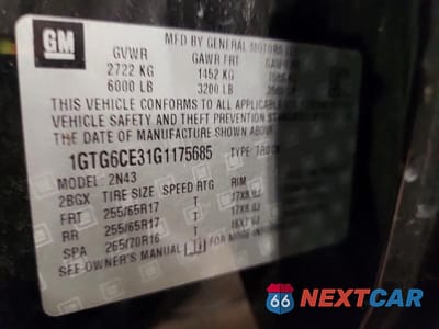 Zdjęcie 12 z 12 samochodu: 2016 GMC CANYON SLE VIN:1GTG6CE31G1175685 - miniatura