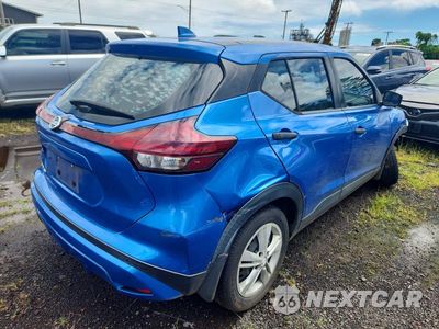 Trzecie zdjęcie samochodu z tyłu: 2021 NISSAN KICKS S VIN:3N1CP5BV4ML526965 - miniatura