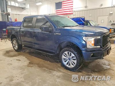 Czwarte zdjęcie samochodu z boku: 2018 FORD F150 SUPERCREW VIN:1FTEW1EG4JKD20105 - miniatura