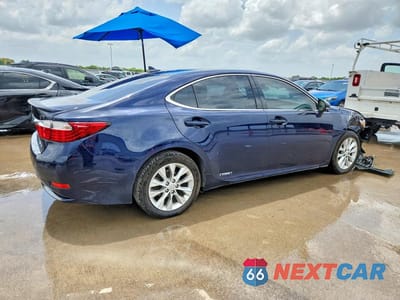 Trzecie zdjęcie samochodu z tyłu: 2013 LEXUS ES 300H VIN:JTHBW1GG2D2026978 - miniatura