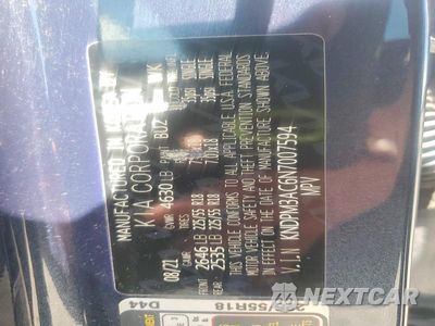 Zdjęcie 13 z 13 samochodu: 2022 KIA SPORTAGE LX VIN:KNDPM3AC6N7007594 - miniatura