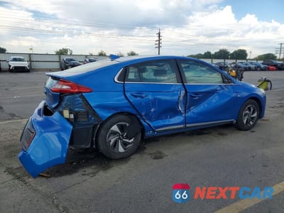 Trzecie zdjęcie samochodu z tyłu: 2017 HYUNDAI IONIQ SEL VIN:KMHC75LC0HU035701 - miniatura