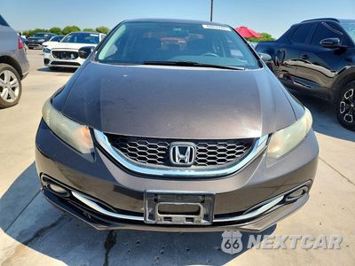 Piąte zdjęcie samochodu w środku: 2014 HONDA CIVIC LX VIN:2HGFB2F51EH507027 - miniatura