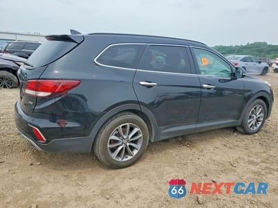 Trzecie zdjęcie samochodu z tyłu: 2018 HYUNDAI SANTA FE SE VIN:KM8SNDHF4JU279503 - miniatura