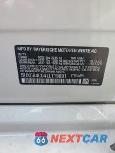 Zdjęcie 13 z 13 samochodu: 2020 BMW X5 SDRIVE 40I VIN:5UXCR4C04LLT19991 - miniatura