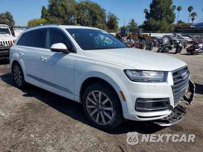 Czwarte zdjęcie samochodu z boku: 2018 AUDI Q7 PREMIUM PLUS VIN:WA1LAAF74JD000253 - miniatura