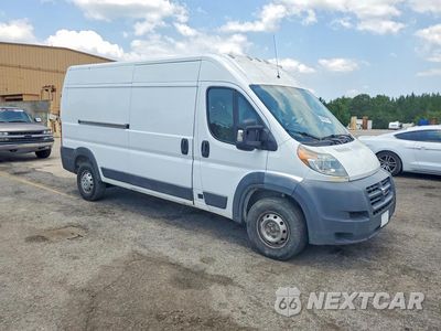 Czwarte zdjęcie samochodu z boku: 2018 RAM PROMASTER 2500 2500 HIGH VIN:3C6TRVDG5JE159734 - miniatura