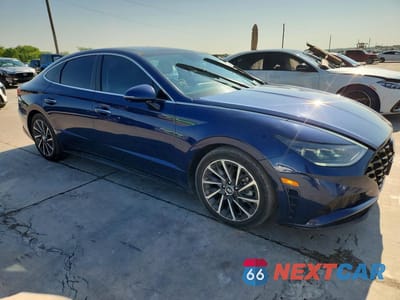 Czwarte zdjęcie samochodu z boku: 2022 HYUNDAI SONATA LIMITED VIN:5NPEH4J26NH149738 - miniatura
