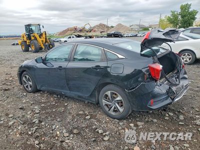 Drugie zdjęcie samochodu z przodu: 2020 HONDA CIVIC LX VIN:2HGFC2F6XLH532527 - miniatura