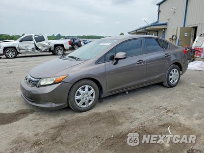 2012 HONDA CIVIC LX 19XFB2F50CE065221 - główne zdjęcie licytacji z USA - miniatura