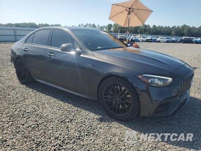 Czwarte zdjęcie samochodu z boku: 2023 MERCEDES-BENZ C 43 AMG VIN:W1KAF8HB5PR127247 - miniatura