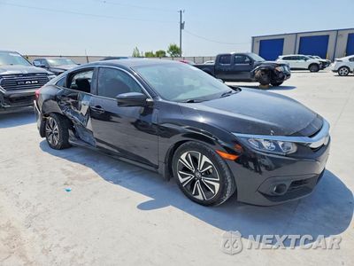 Czwarte zdjęcie samochodu z boku: 2018 HONDA CIVIC EX VIN:JHMFC1F34JX018078 - miniatura