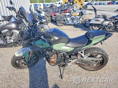 Trzecie zdjęcie samochodu z tyłu: 2023 HONDA CB500 FA VIN:MLHPC635XP5400352 - miniatura