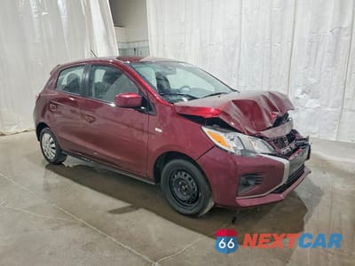 Czwarte zdjęcie samochodu z boku: 2024 MITSUBISHI MIRAGE ES VIN:ML32AUHJ0RH013102 - miniatura