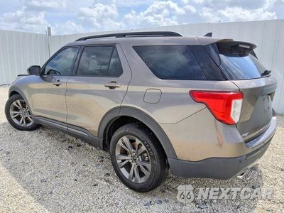 Drugie zdjęcie samochodu z przodu: 2021 FORD EXPLORER XLT VIN:1FMSK7DH4MGB50620 - miniatura