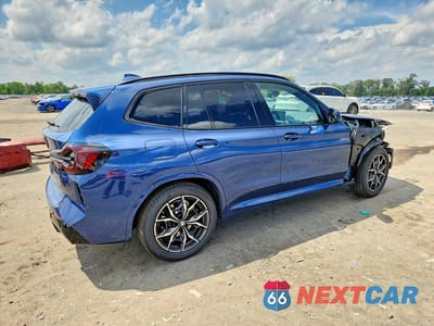 Trzecie zdjęcie samochodu z tyłu: 2022 BMW X3 XDRIVE30I VIN:5UX53DP03N9M07225 - miniatura