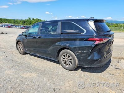 Drugie zdjęcie samochodu z przodu: 2021 TOYOTA SIENNA XLE VIN:5TDYRKECXMS029029 - miniatura
