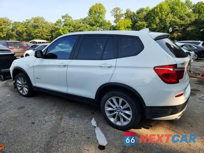 Drugie zdjęcie samochodu z przodu: 2014 BMW X3 XDRIVE28I VIN:5UXWX9C54E0D43582 - miniatura