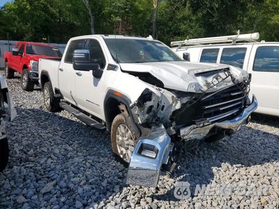 Czwarte zdjęcie samochodu z boku: 2022 GMC SIERRA K2500 SLT VIN:1GT49NE71NF174772 - miniatura