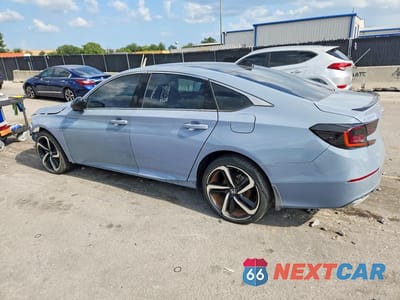 Drugie zdjęcie samochodu z przodu: 2022 HONDA ACCORD SPORT VIN:1HGCV1F34NA034564 - miniatura