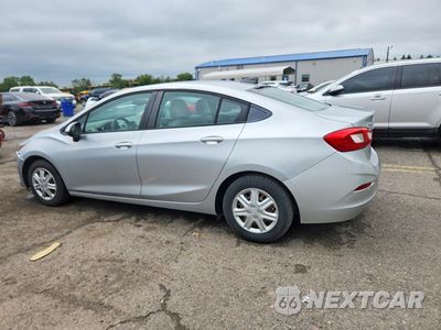 Drugie zdjęcie samochodu z przodu: 2017 CHEVROLET CRUZE LS VIN:1G1BC5SM9H7259756 - miniatura