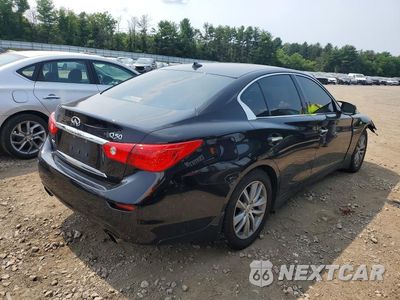 Trzecie zdjęcie samochodu z tyłu: 2016 INFINITI Q50 3.0T PREMIUM VIN:JN1EV7AR7GM344315 - miniatura