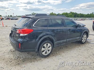 Trzecie zdjęcie samochodu z tyłu: 2011 SUBARU OUTBACK 2.5I LIMITED VIN:4S4BRBKC4B3315737 - miniatura