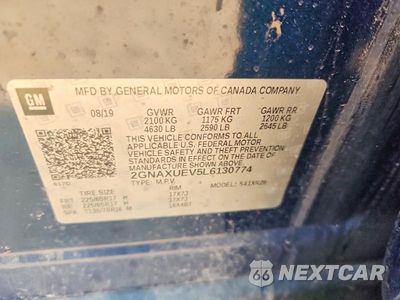 Zdjęcie 12 z 12 samochodu: 2020 CHEVROLET EQUINOX LT VIN:2GNAXUEV5L6130774 - miniatura